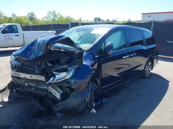 5FNRL6H86NB013615 2022 HONDA ODYSSEY - Image 2