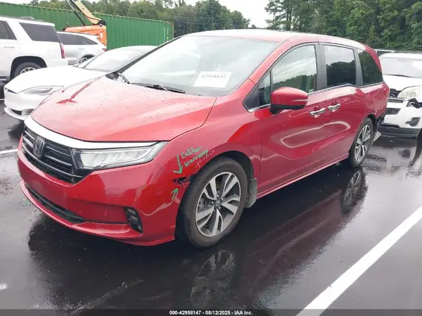 5FNRL6H86NB044296 2022 HONDA ODYSSEY - Image 2