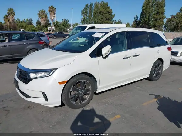 5FNRL6H91NB025986 2022 HONDA ODYSSEY - Image 2
