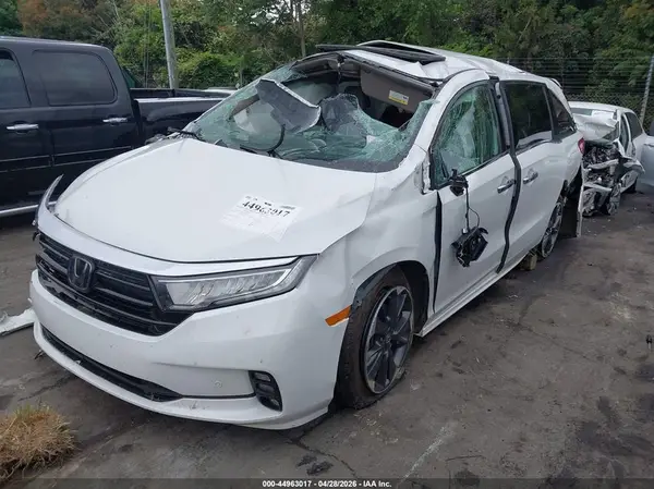 5FNRL6H99NB010846 2022 HONDA ODYSSEY - Image 2