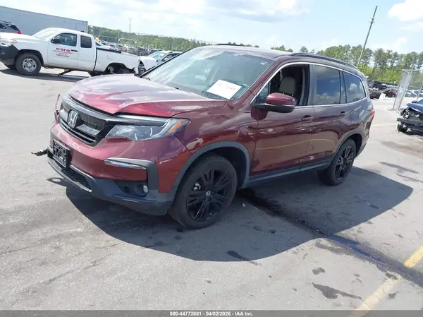 5FNYF5H26NB018144 2022 HONDA PILOT - Image 2
