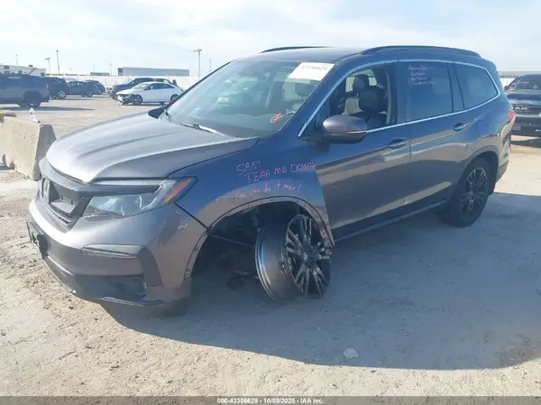 5FNYF6H27MB020845 2021 HONDA PILOT - Image 2