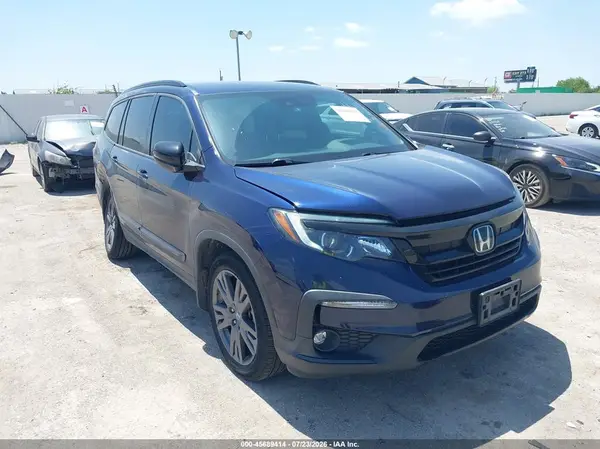 5FNYF6H38NB032836 2022 HONDA PILOT - Image 1