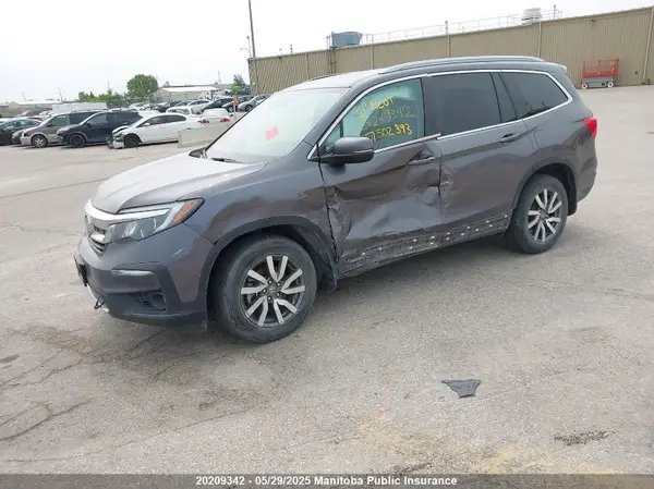 5FNYF6H74MB502393 2021 HONDA PILOT - Image 2