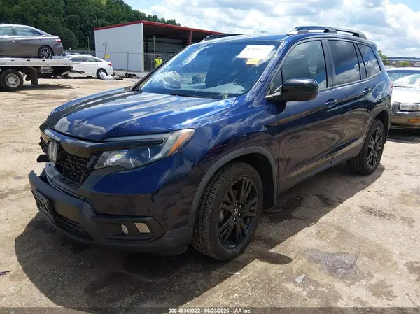 5FNYF8H20KB007248 2019 HONDA PASSPORT - Image 2