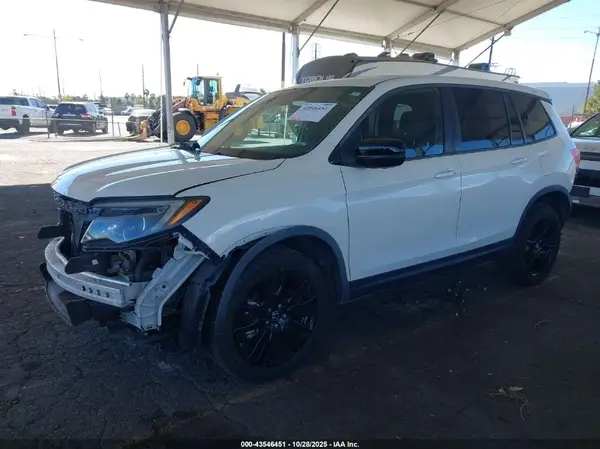5FNYF8H29KB011489 2019 HONDA PASSPORT - Image 2
