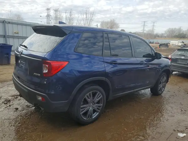 2021 HONDA PASSPORT COPART lot 79210495 auction photo 3