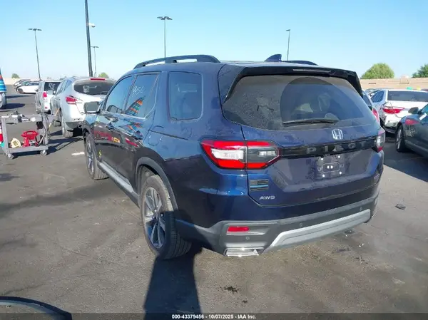 2025 HONDA PILOT IAAI lot 43379456 auction photo 3