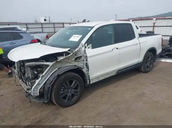 5FPYK2F15KB007451 2019 HONDA RIDGELINE - Image 2