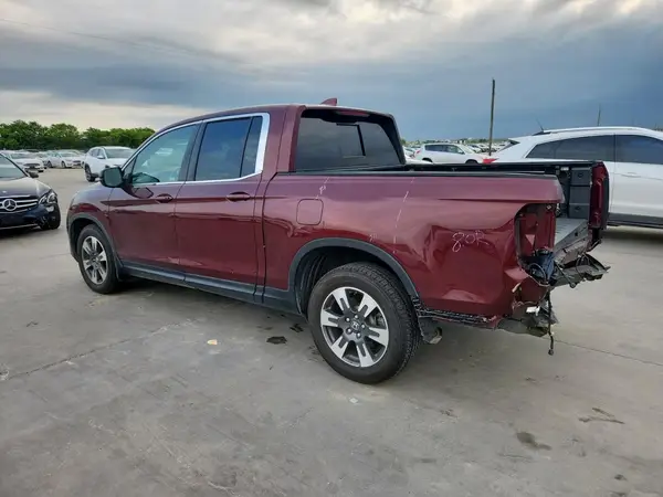 5FPYK2F60KB002573 2019 HONDA RIDGELINE - Image 2
