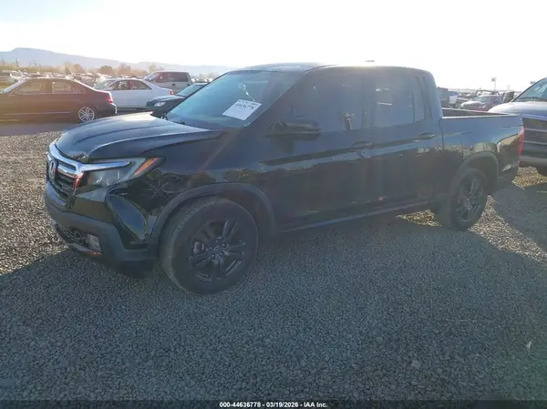 5FPYK3F10HB019022 2017 HONDA RIDGELINE - Image 2