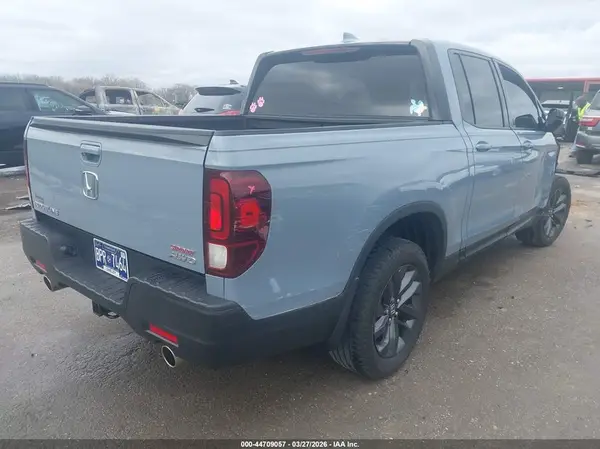 2023 HONDA RIDGELINE IAAI lot 44709057 auction photo 4