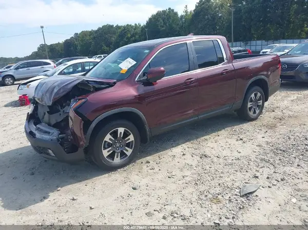 5FPYK3F54KB039008 2019 HONDA RIDGELINE - Image 2