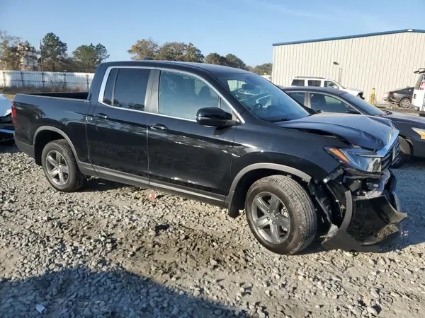 2022 HONDA RIDGELINE COPART lot 92370455 auction photo 4