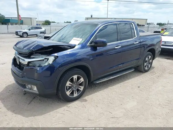 5FPYK3F71KB036455 2019 HONDA RIDGELINE - Image 2