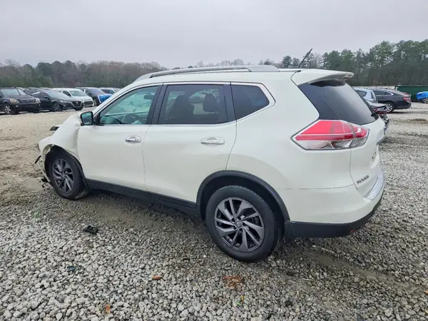 5N1AT2MT8GC744008 2016 NISSAN ROGUE - Image 2