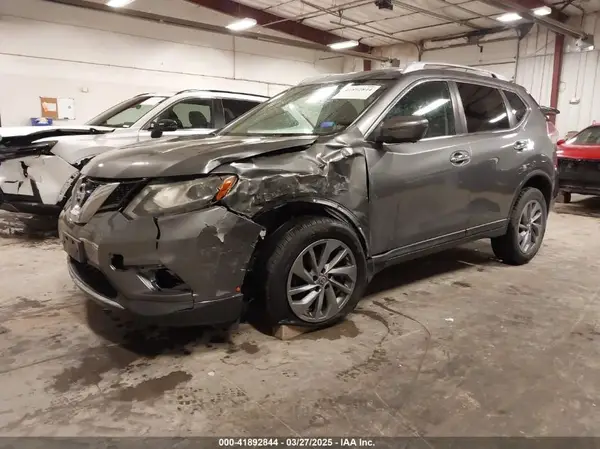 5N1AT2MV2GC744734 2016 NISSAN ROGUE - Image 2