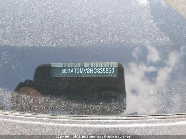 5N1AT2MV8HC835850 2017 NISSAN ROGUE - Image 8