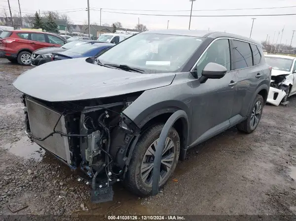 5N1AT3BAXMC702314 2021 NISSAN ROGUE - Image 2