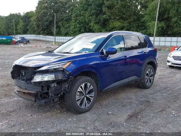 5N1AT3BAXMC824445 2021 NISSAN ROGUE - Image 2