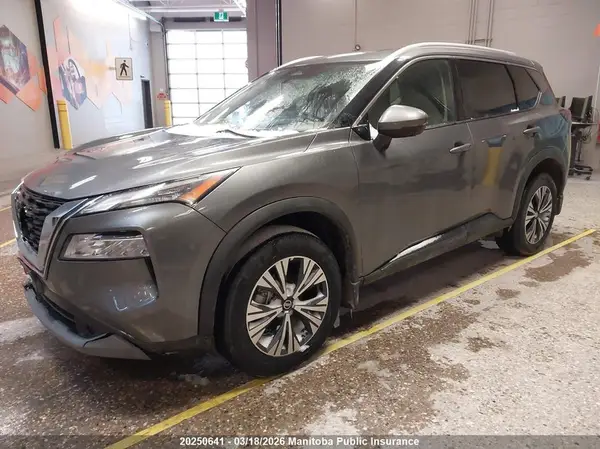 5N1AT3BB5MC790455 2021 NISSAN ROGUE - Image 2