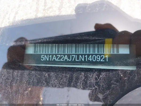 5N1AZ2AJ7LN140921 2020 NISSAN MURANO - Image 8