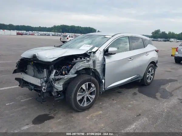 5N1AZ2AS7NC124807 2022 NISSAN MURANO - Image 2