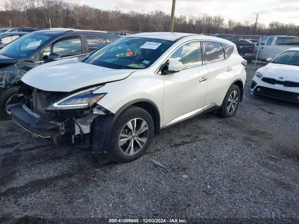 5N1AZ2ASXNC123862 2022 NISSAN MURANO - Image 2