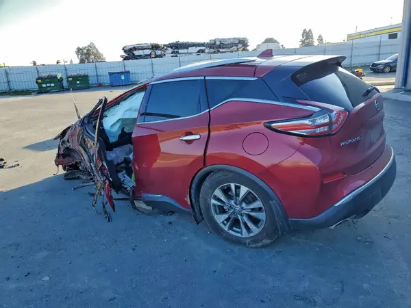 5N1AZ2MG1HN142798 2017 NISSAN MURANO - Image 2