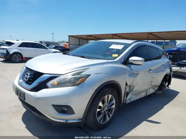 5N1AZ2MG2JN116782 2018 NISSAN MURANO - Image 2