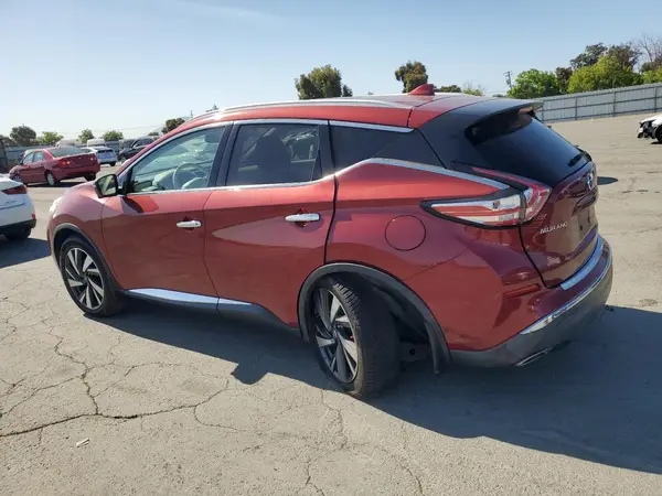 5N1AZ2MG2JN117351 2018 NISSAN MURANO - Image 2