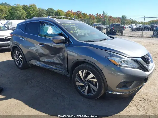5N1AZ2MG7JN105986 2018 NISSAN MURANO - Image 1