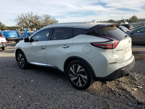5N1AZ2MG7JN130645 2018 NISSAN MURANO - Image 2