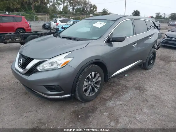 5N1AZ2MG8HN187320 2017 NISSAN MURANO - Image 2