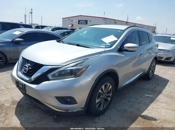 5N1AZ2MG8JN103485 2018 NISSAN MURANO - Image 2