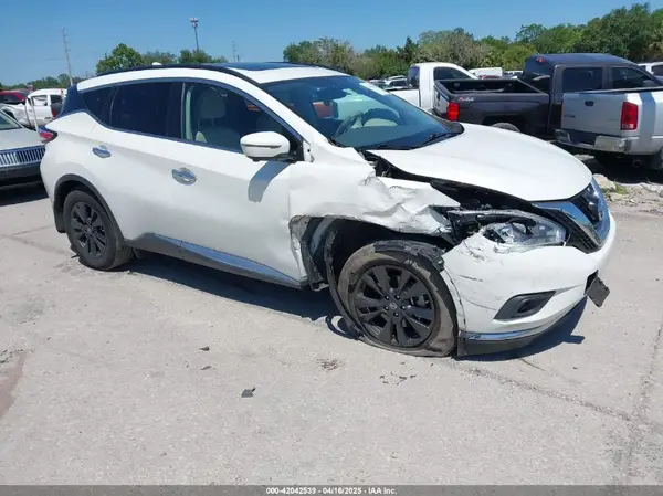 5N1AZ2MG8JN186092 2018 NISSAN MURANO - Image 1