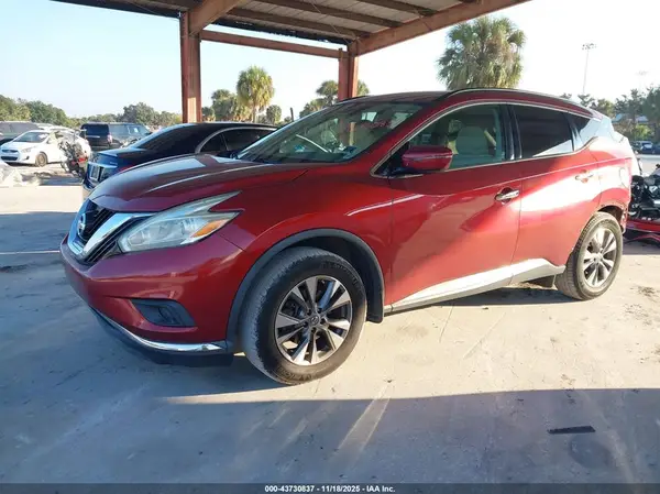 5N1AZ2MG9GN166782 2016 NISSAN MURANO - Image 2