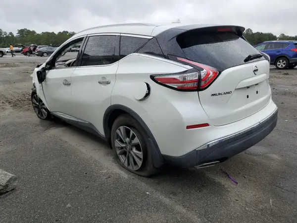 5N1AZ2MGXGN139848 2016 NISSAN MURANO - Image 2