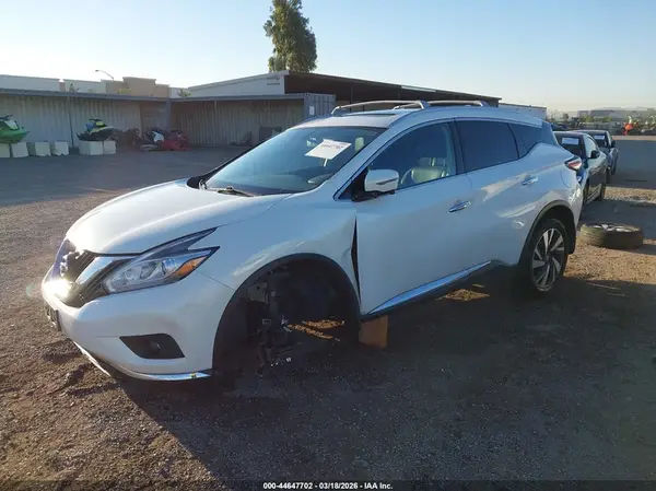 5N1AZ2MGXHN119343 2017 NISSAN MURANO - Image 2