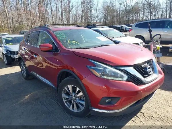5N1AZ2MH0JN126011 2018 NISSAN MURANO - Image 1