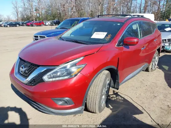 5N1AZ2MH0JN126011 2018 NISSAN MURANO - Image 2