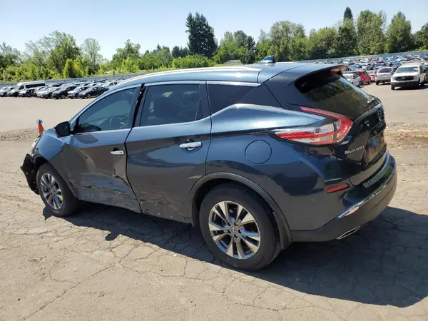 5N1AZ2MH2HN166875 2017 NISSAN MURANO - Image 2