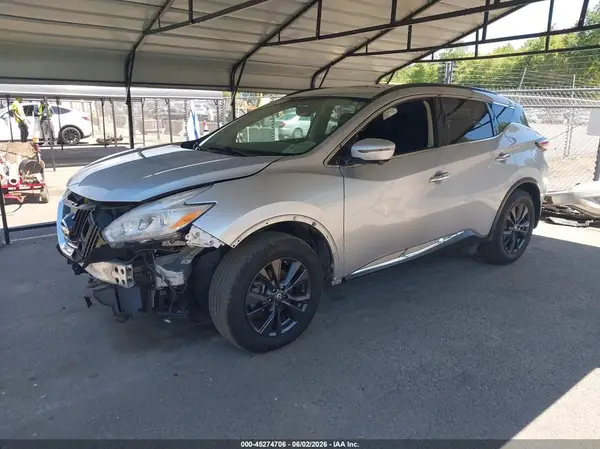 5N1AZ2MH2HN183238 2017 NISSAN MURANO - Image 2