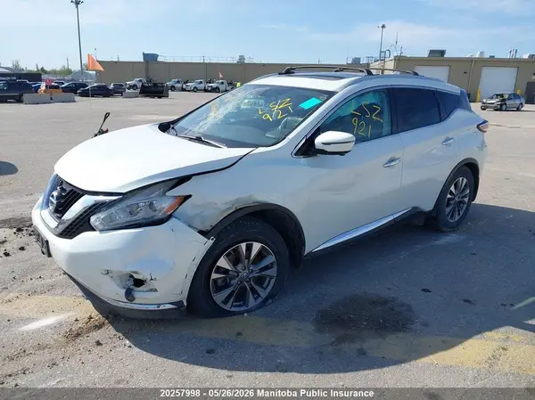 5N1AZ2MH2HN201561 2017 NISSAN MURANO - Image 2