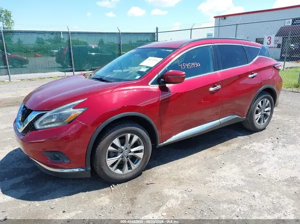 5N1AZ2MH2JN127516 2018 NISSAN MURANO - Image 2