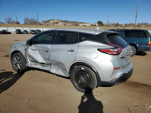 5N1AZ2MH2JN180572 2018 NISSAN MURANO - Image 2