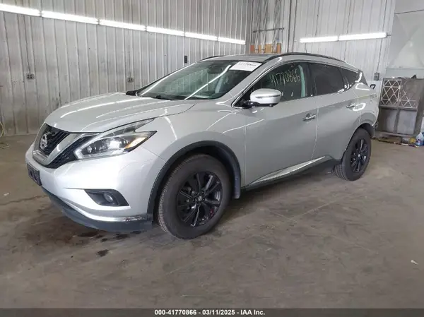5N1AZ2MH3JN103483 2018 NISSAN MURANO - Image 2