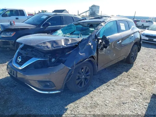 5N1AZ2MH3JN110109 2018 NISSAN MURANO - Image 2