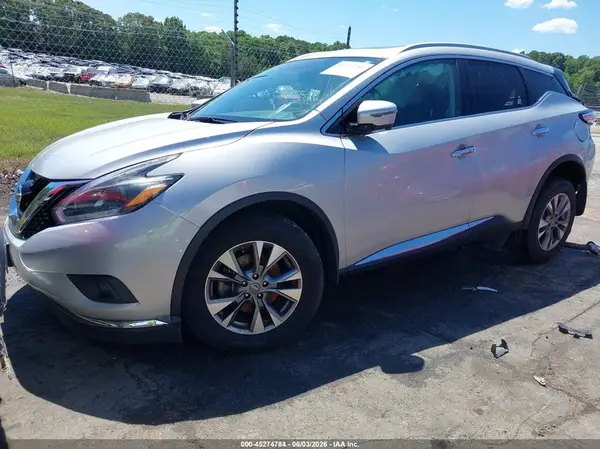 5N1AZ2MH3JN118842 2018 NISSAN MURANO - Image 2