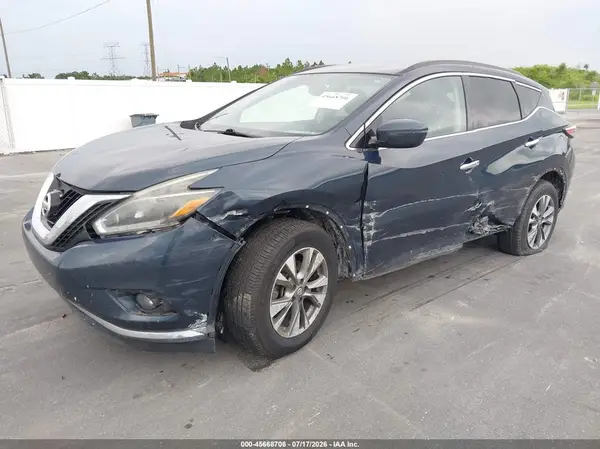 5N1AZ2MH3JN126326 2018 NISSAN MURANO - Image 2